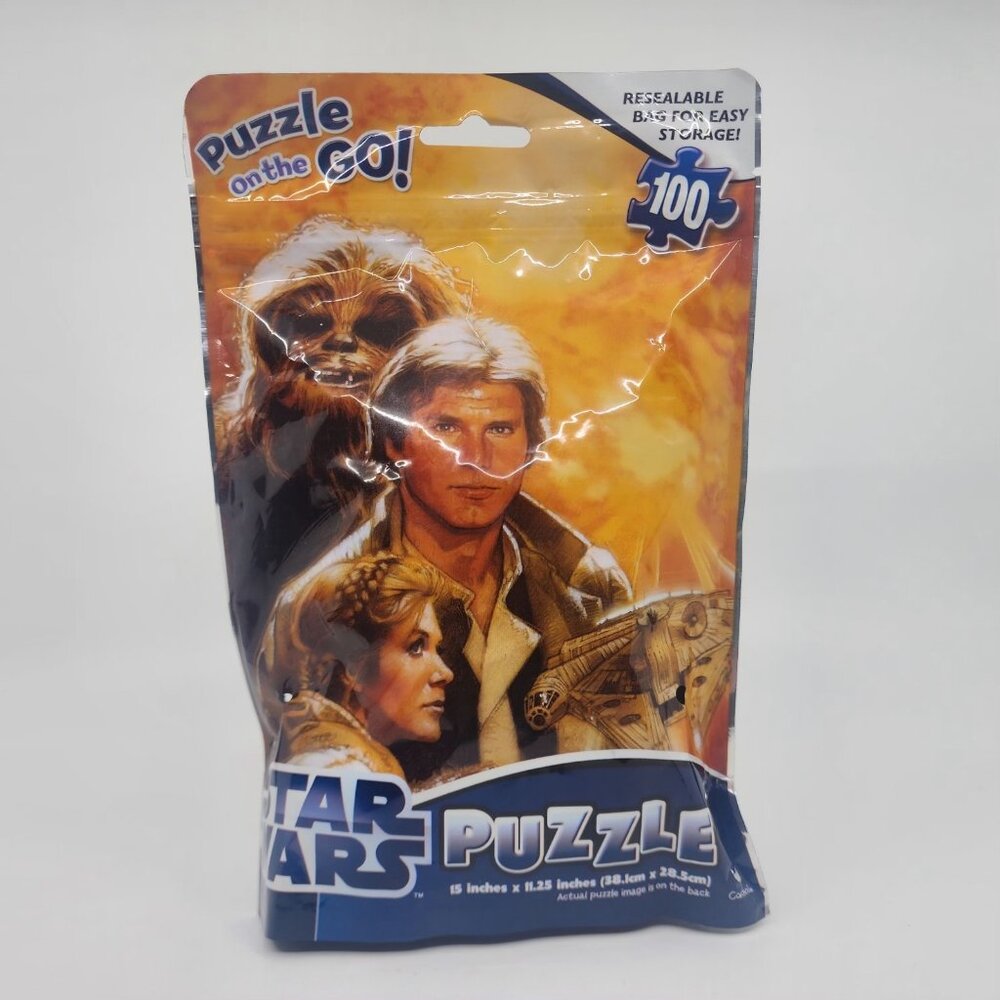 Star Wars Puzzle On The Go 100 Piece Resealable Travel Bag